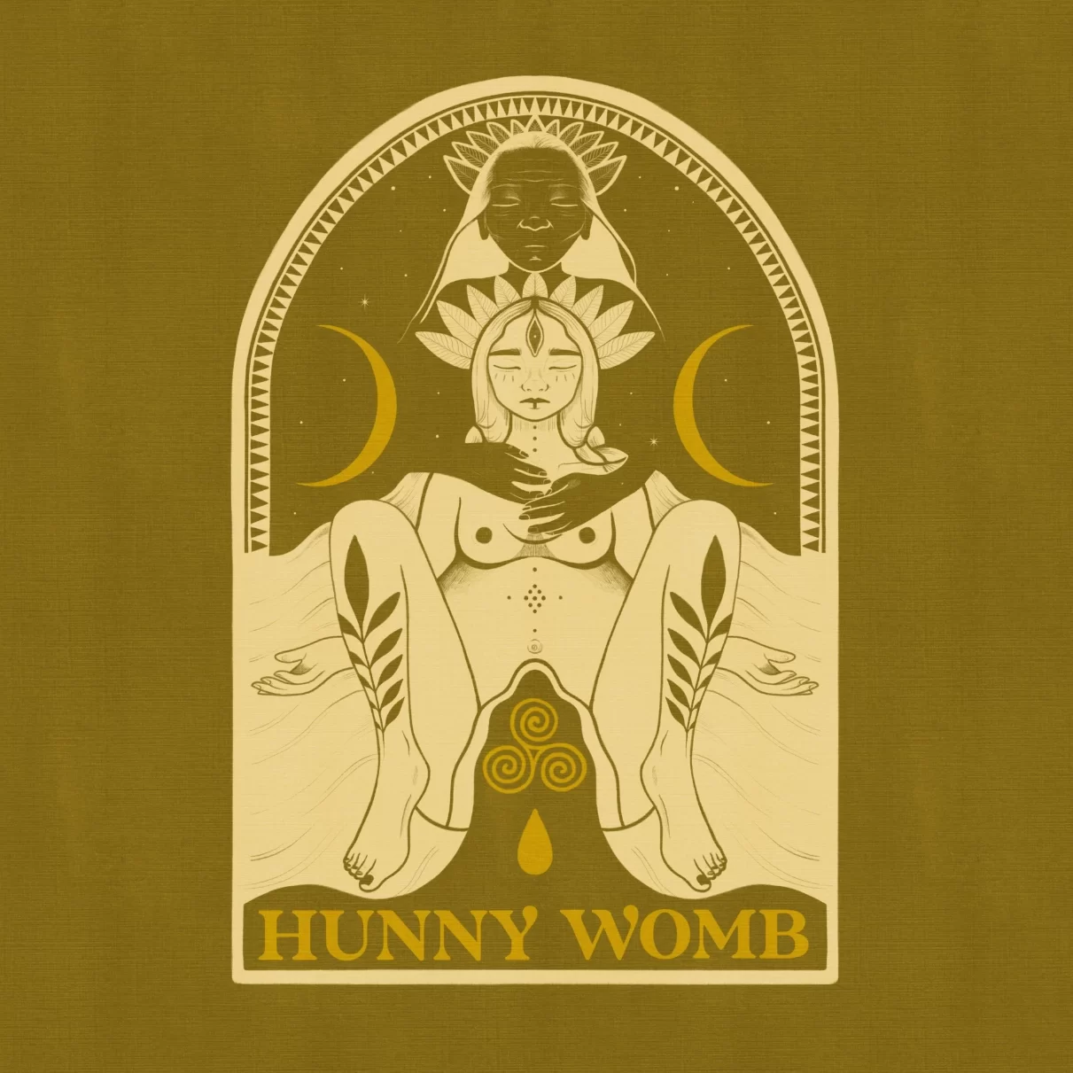 hunny-womb-logo-design